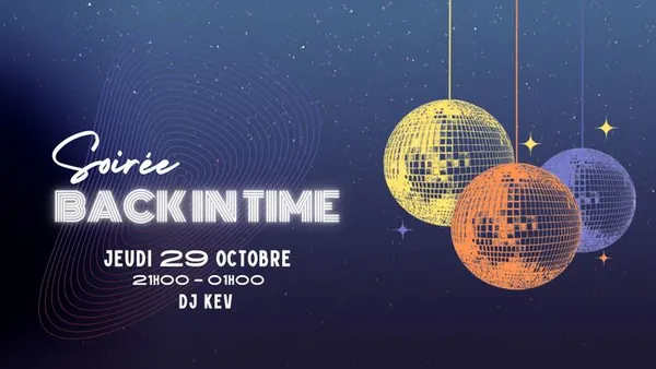BACK IN TIME // MOREX CUSTOM HOUSE // 29 OCTOBRE