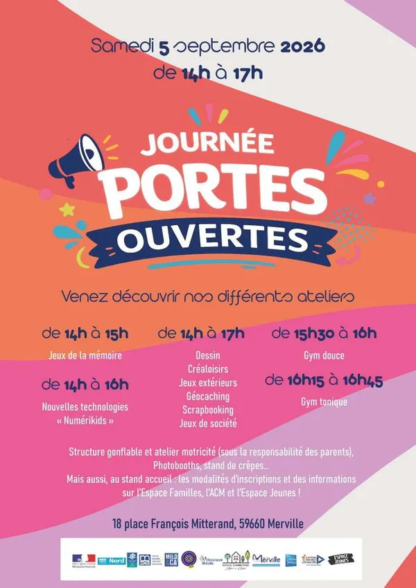 Portes ouvertes de l’Espace d’Animations Stéphane Hessel à Merville !