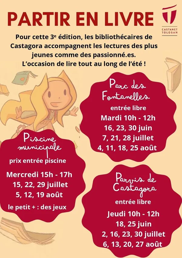 Partir en livre à Castanet-Tolosan