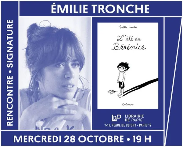 L'illustratrice Émilie Tronche présente son roman graphique « L'Été de Bérénice »