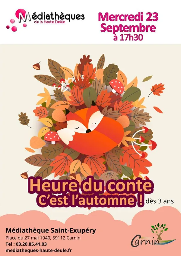 Heure du conte - C'est l'automne !
