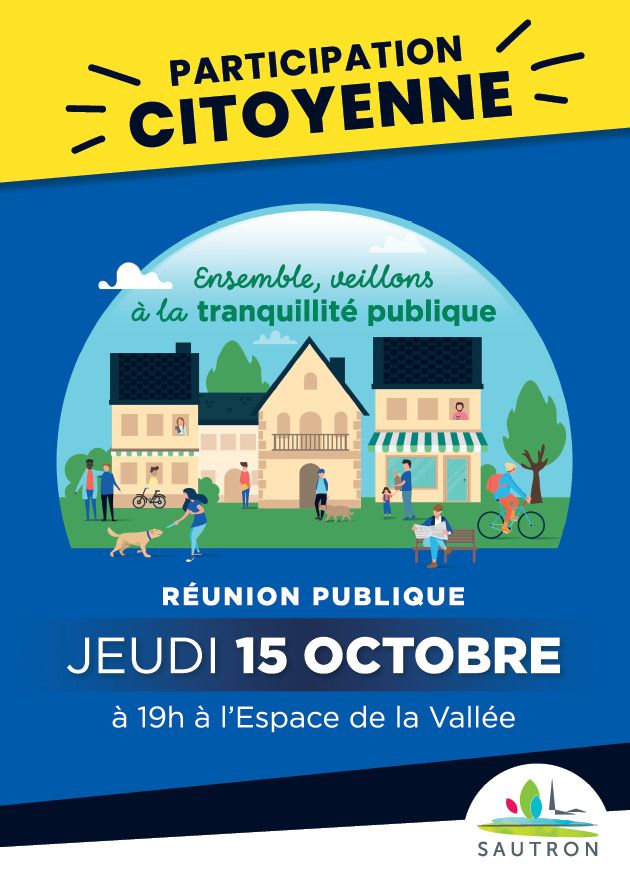 Réunion publique « Participation citoyenne » : ensemble, renforçons la prévention !