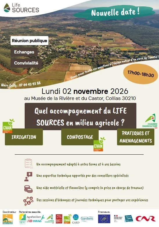 LIFE SOURCES réunion publique