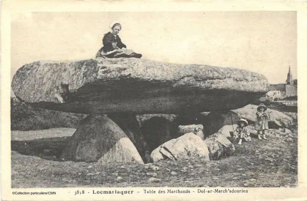 Site des mégalithes, 2 siècles en images