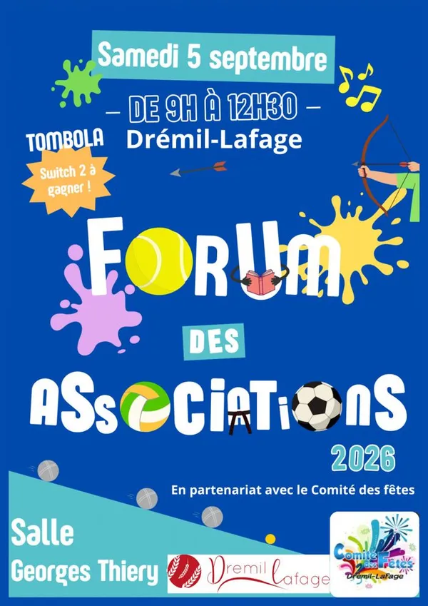 Forum des associations - Samedi 5 septembre