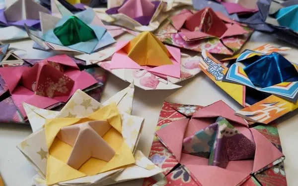 Atelier Toupies en origami