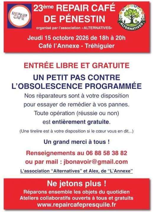 Repair café de Pénestin