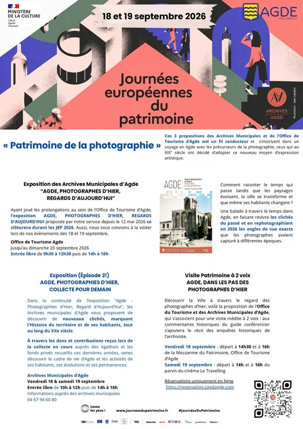 Portes ouvertes aux Archives ! "Patrimoine de la Photographie"