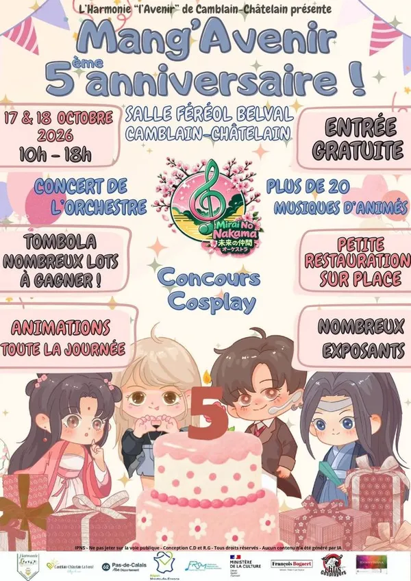 Salon Mang'Avenir avec Concert à Camblain-Châtelain