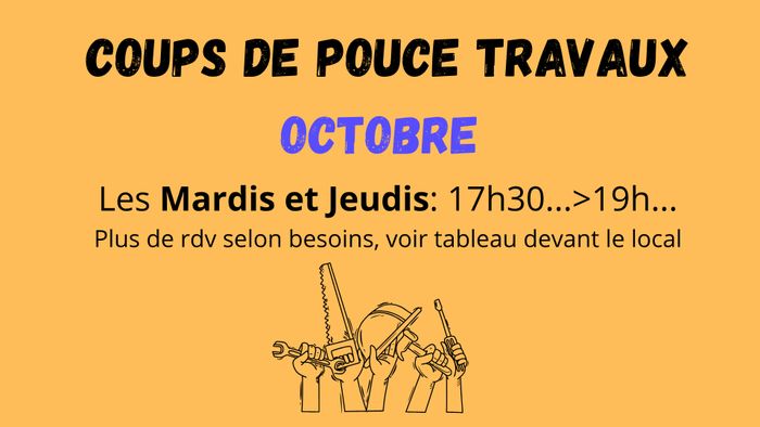 RDV participatif : TRAVAUX