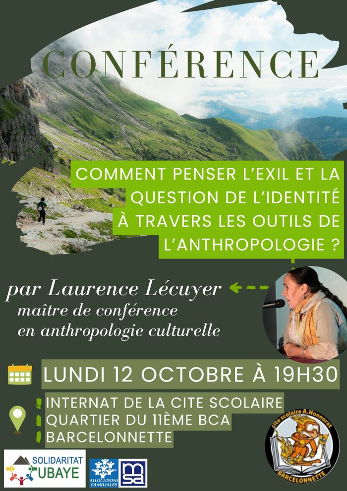 CONFÉRENCE EXIL ET IDENTITÉ