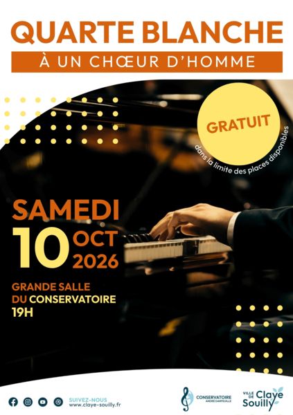 Quarte Blanche A Un Chœur D'Homme