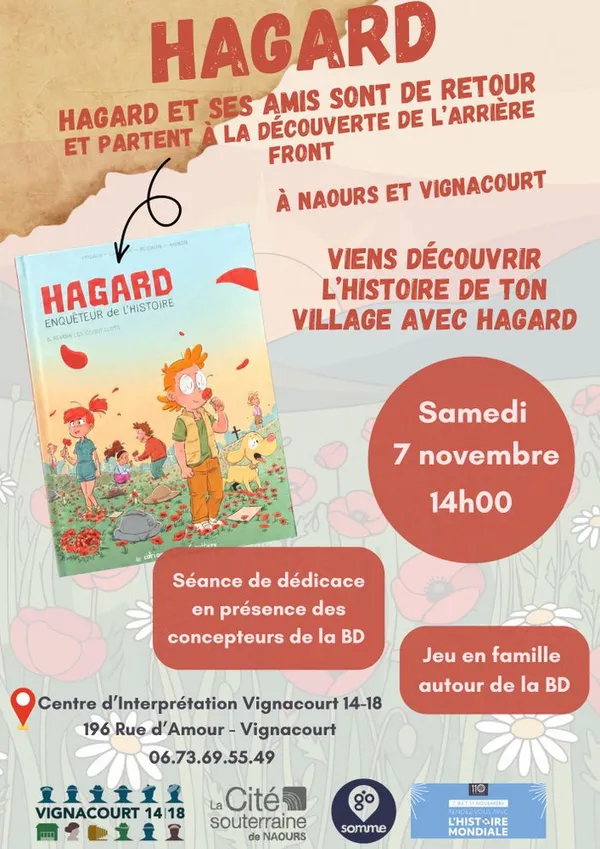 Les nouvelles aventures d'Hagard à l'arrière-front de la Grande Guerre