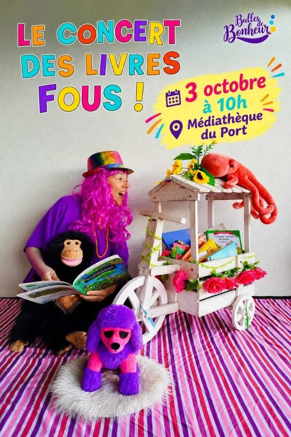 Bébé lecteurs - Le concert des livres fous !