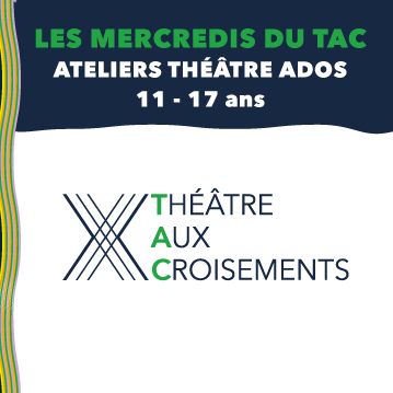 Ateliers annuels de théâtre
Ados 11-17 ans