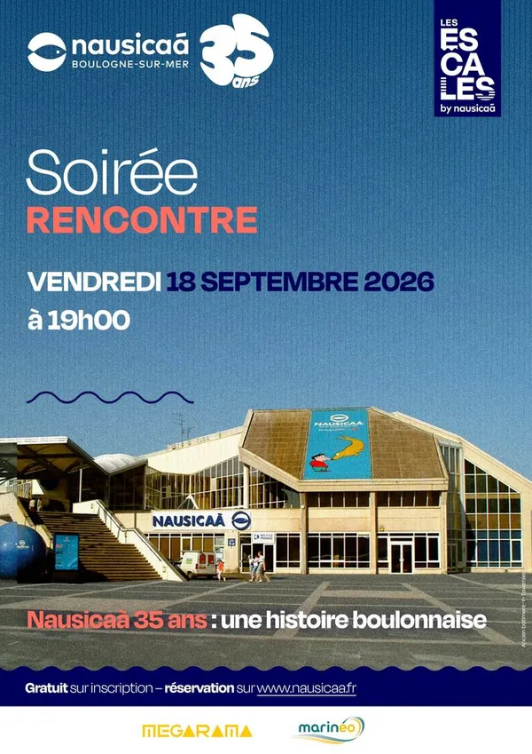 Soirée rencontre "Nausicaa, 35 ans, une histoire boulonnaise"