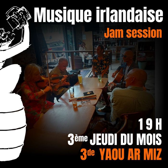 Session de musique irlandaise