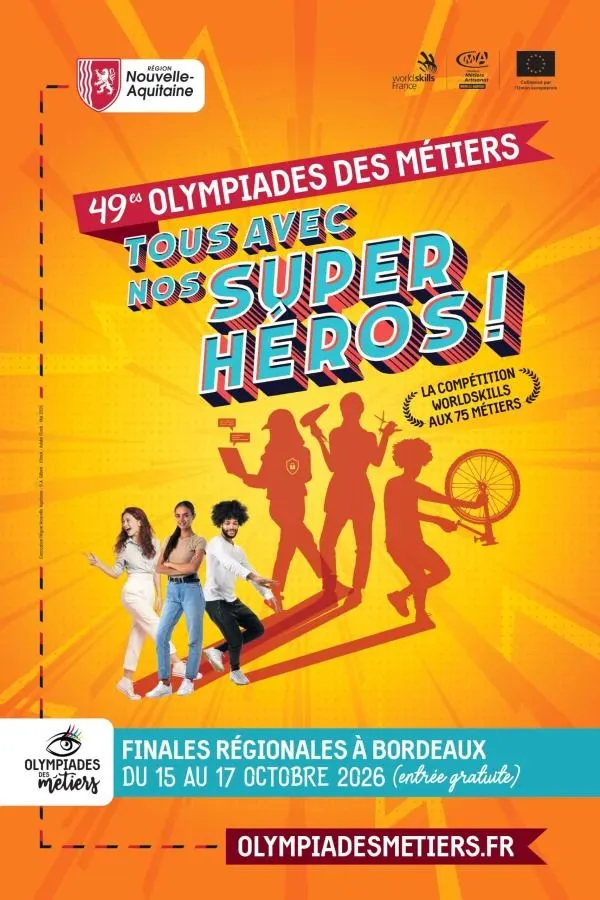 🏆 Projet CAP ELENA - l'ENSIL-ENSCI aux Olympiades des métiers à Bordeaux !