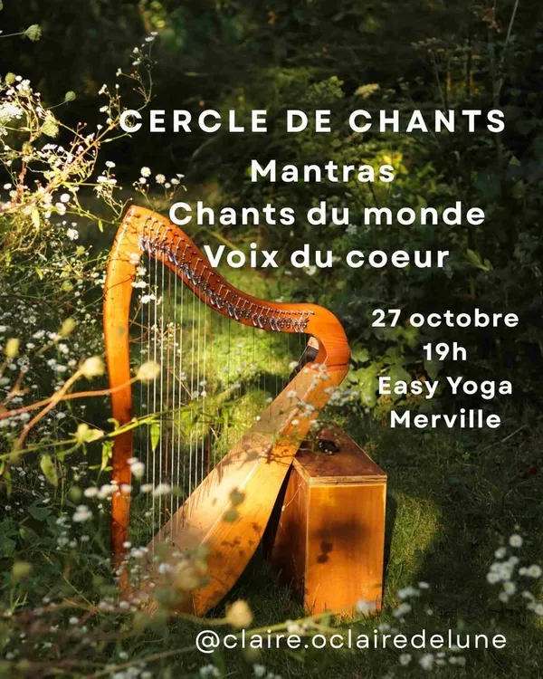 Cercle de chants · chants de saison, chants du monde et voix du cœur