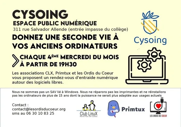 Rendez-vous d'entraide Linux à Cysoing