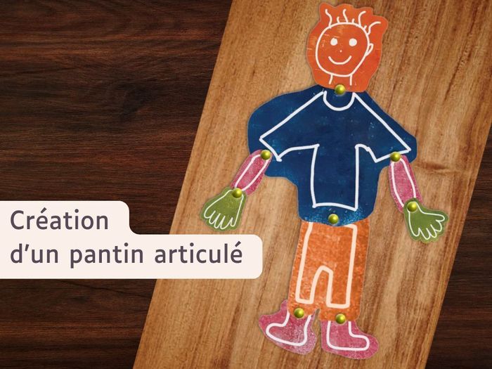 Atelier "Création d'un pantin articulé"