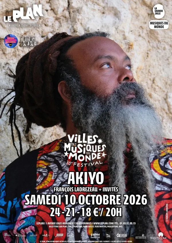FESTIVAL VILLES DES MUSIQUES DU MONDE : AKIYO