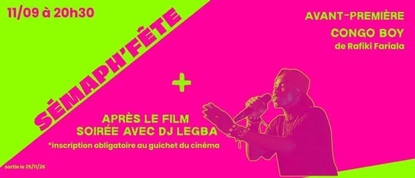 Avant-première Congo boy et DJ Legba