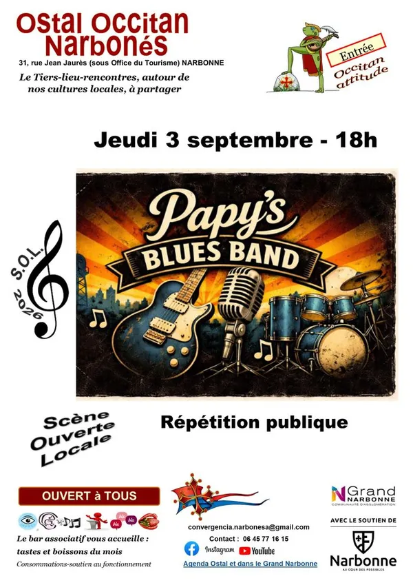 Papy's Blues Band-SOL