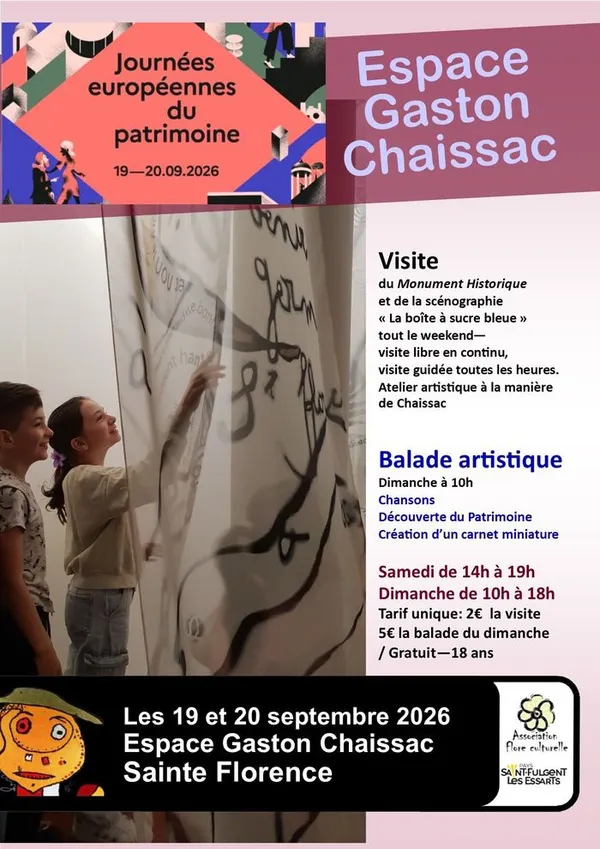 Visite de la "La boîte à sucre bleue"