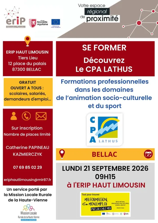 Présentation du CPA LATHUS