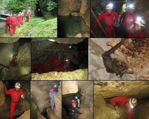 Initiations spéléo à la grotte d'Orchaise