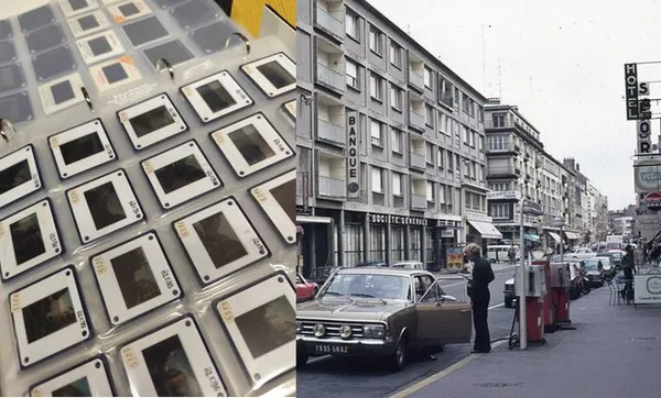 PROJECTION DE DIAPOSITIVES #Boulogne 70's