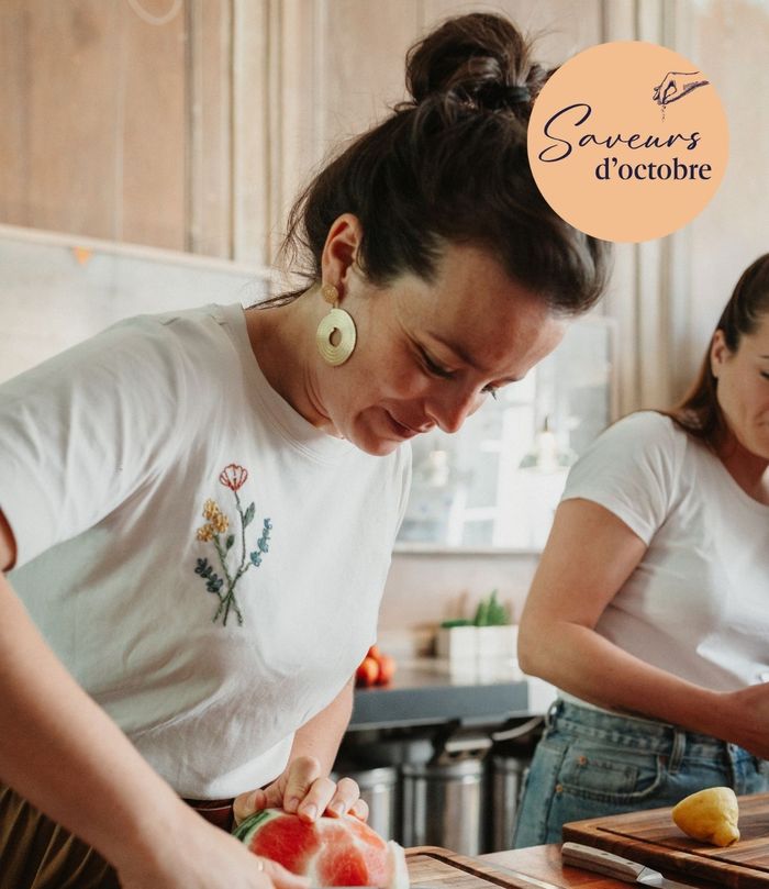 Démonstration culinaire avec la cheffe Lorine Hennebelle - Saveurs d'octobre