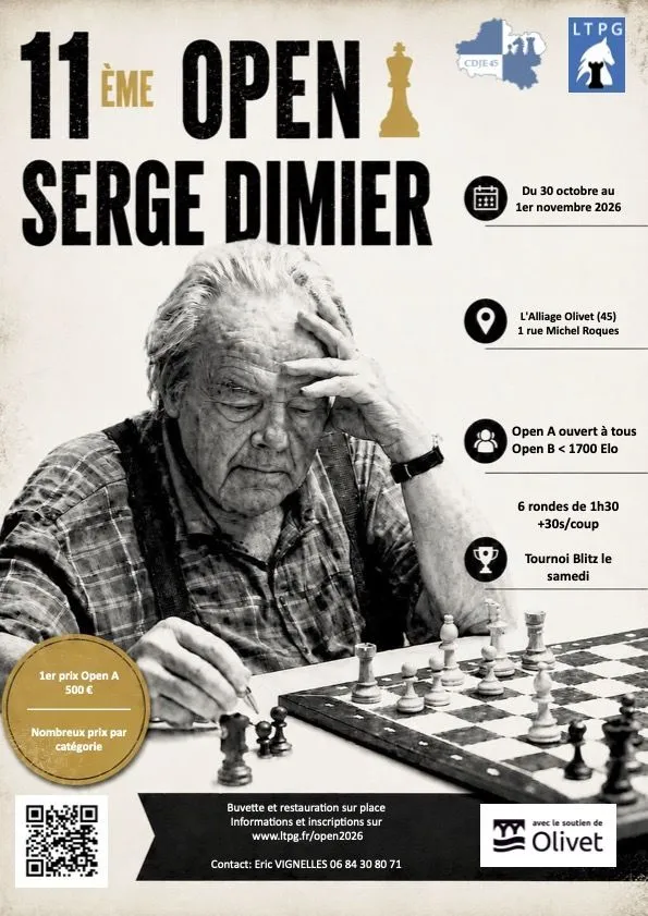 11ème Open Serge Dimier Championnat du loiret