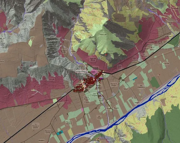 Les paysages de Veynes d'après le cadastre napoléonien