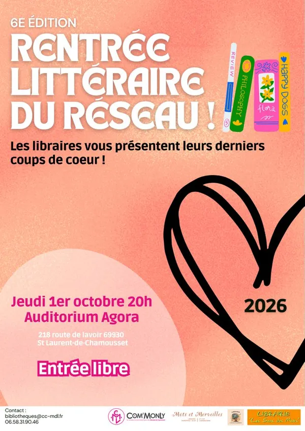 Rentrée littéraire 6e édition