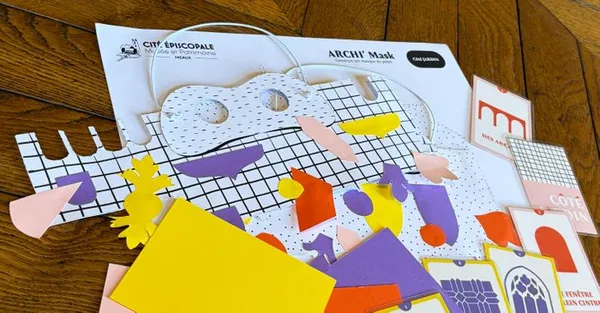 Archi masque, une animation du Week-end Archi famille !