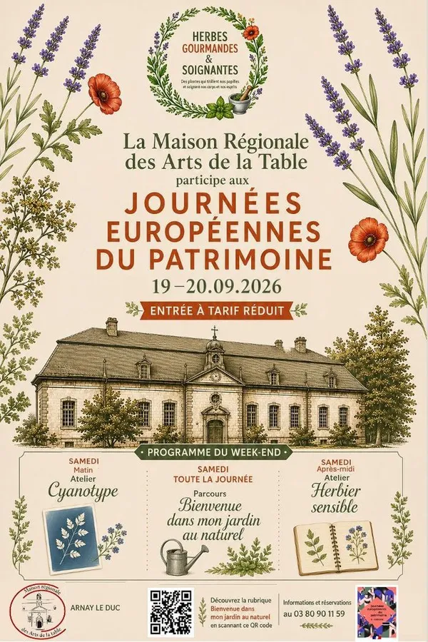 Exposition Herbes gourmandes, herbes soignantes