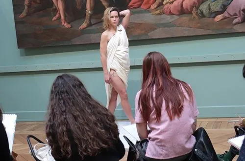 Atelier modèle vivant