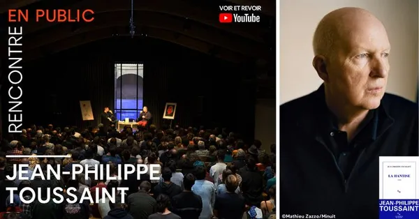 Rencontre avec Jean-Philippe Toussaint