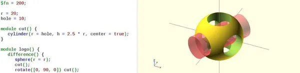 S’initier à la modélisation 3D avec OpenSCAD
