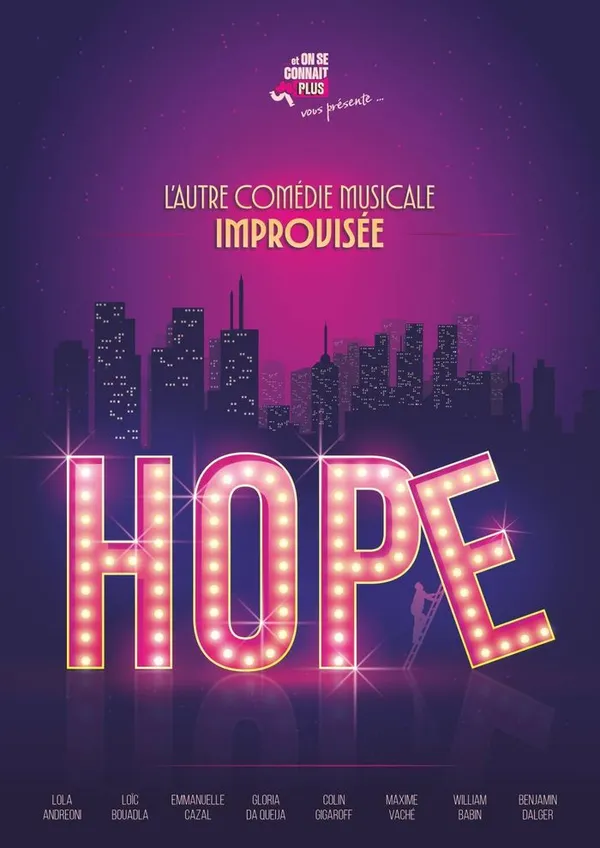 HOP(E) L'AUTRE COMÉDIE MUSICALE IMPROVISÉE 13 OCTOBRE