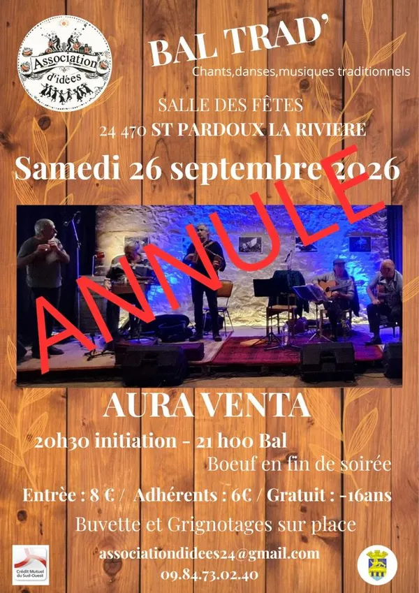 Bal trad Annulé