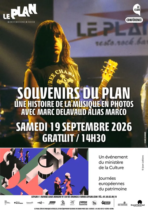 Souvenirs du Plan : une histoire de la musique en photos avec Marc Delavaud alias Marco