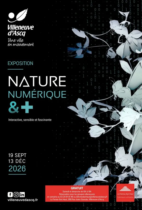 Exposition collective "Nature numérique &+" avec Les Yeux d'Argos et Scenocosme