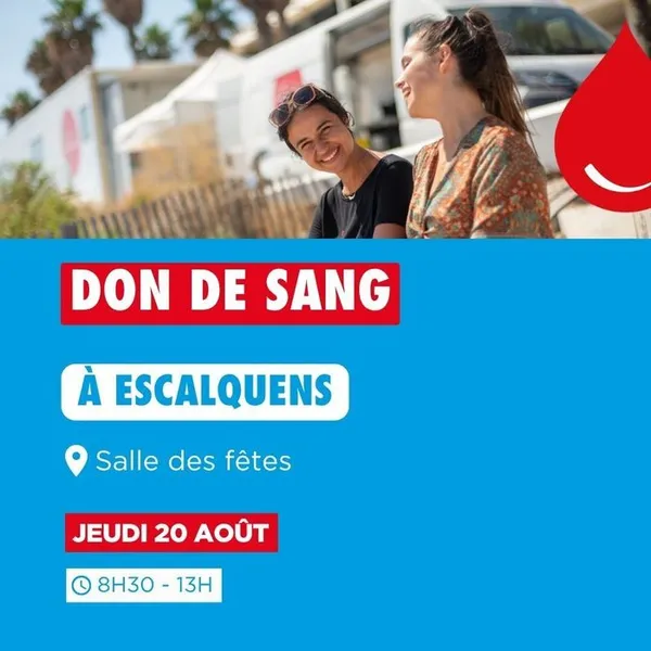 🩸 Collecte de sang : 20 Août 2026