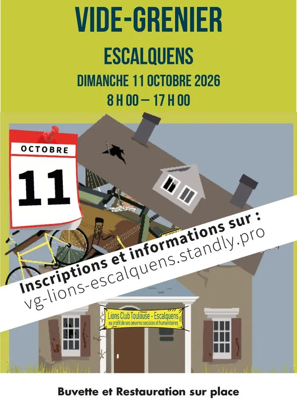 Vide-grenier du Lions Club