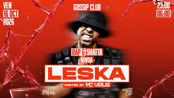 DJ LESKA AT GOSSIP VITRÉ - VEN 16 OCTOBRE