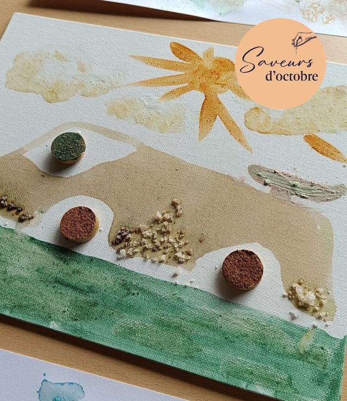 Atelier peinture végétale - Saveurs d'octobre