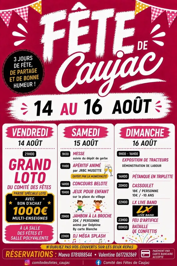 Fête locale de Caujac